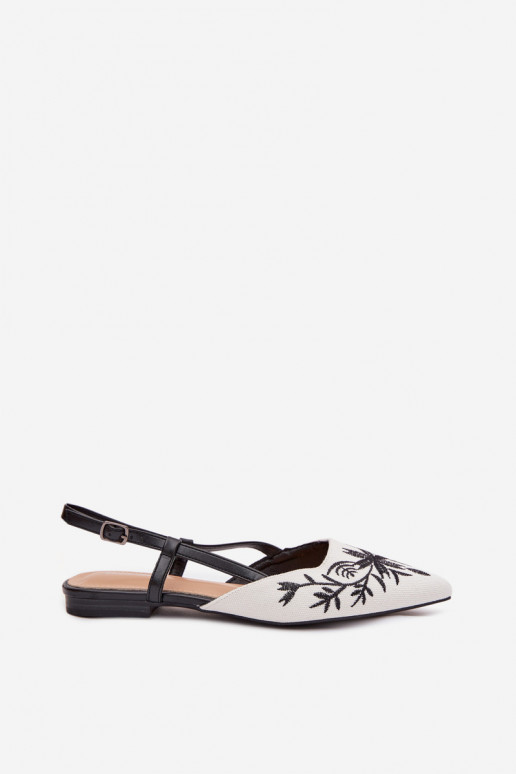 Dámske sandáleHaftem Zapnuté rovná sa čierna Grelia