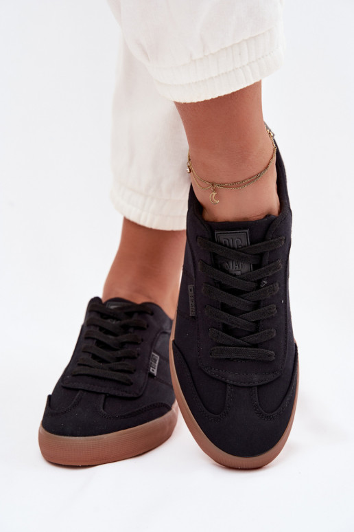 Tenisky model obuvi Dámske materiál Big Star TT274356 čierna