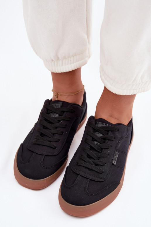 Tenisky model obuvi Dámske materiál Big Star TT274356 čierna