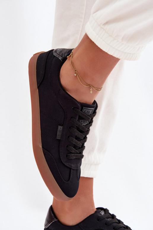 Tenisky model obuvi Dámske materiál Big Star TT274356 čierna