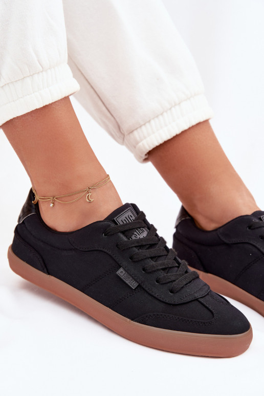 Tenisky model obuvi Dámske materiál Big Star TT274356 čierna