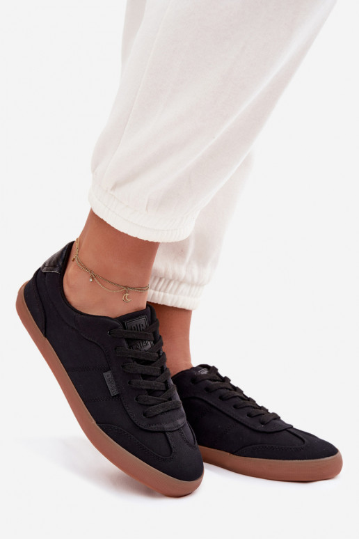 Tenisky model obuvi Dámske materiál Big Star TT274356 čierna