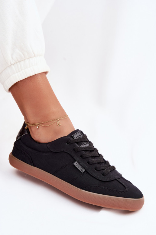 Tenisky model obuvi Dámske materiál Big Star TT274356 čierna