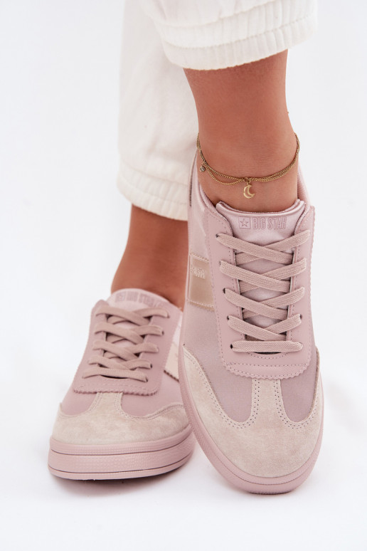 Tenisky model obuvi Dámske Big Star TT274157 Ružová