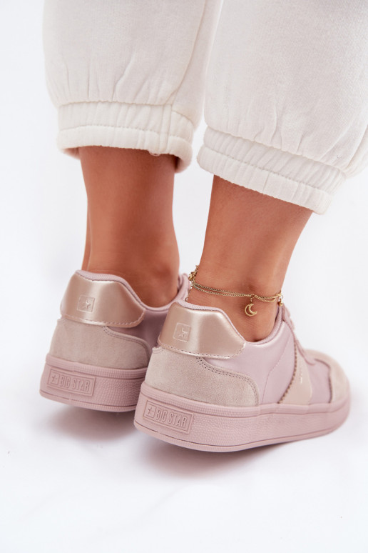 Tenisky model obuvi Dámske Big Star TT274157 Ružová