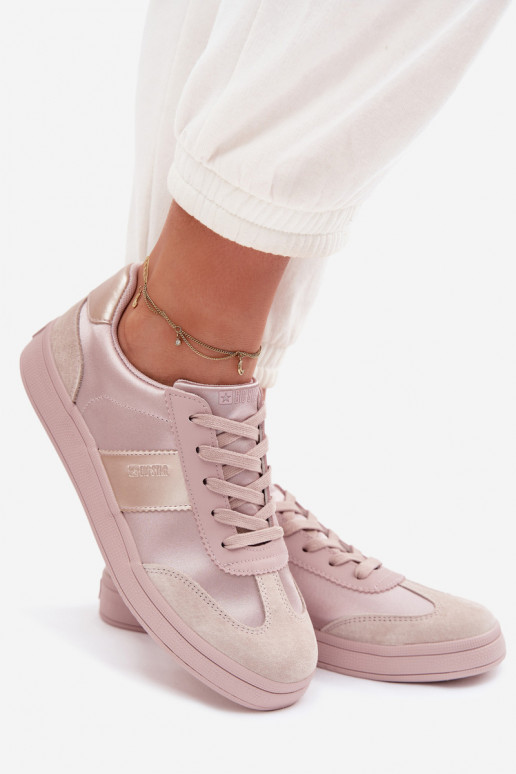 Tenisky model obuvi Dámske Big Star TT274157 Ružová