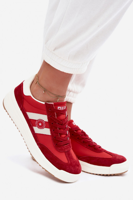 Tenisky model obuvi Dámske Big Star TT274158 červená