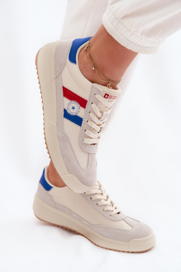 Tenisky model obuvi Dámske Big Star TT274161 béžová