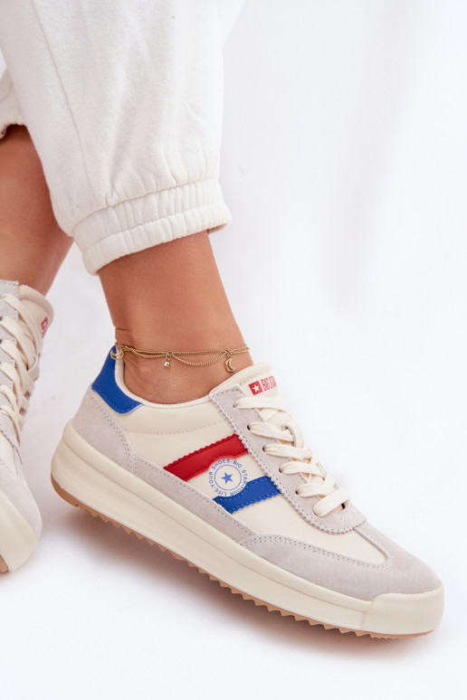 Tenisky model obuvi Dámske Big Star TT274161 béžová