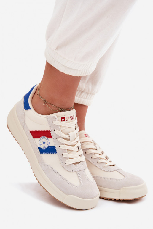 Tenisky model obuvi Dámske Big Star TT274161 béžová