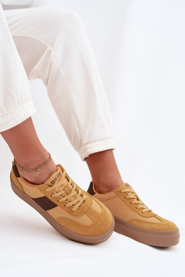 zo semišu Tenisky model obuvi Dámske Big Star TT274166 žltá