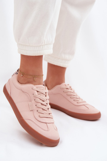 Tenisky model obuvi Dámske materiál Big Star TT274359 Ružová