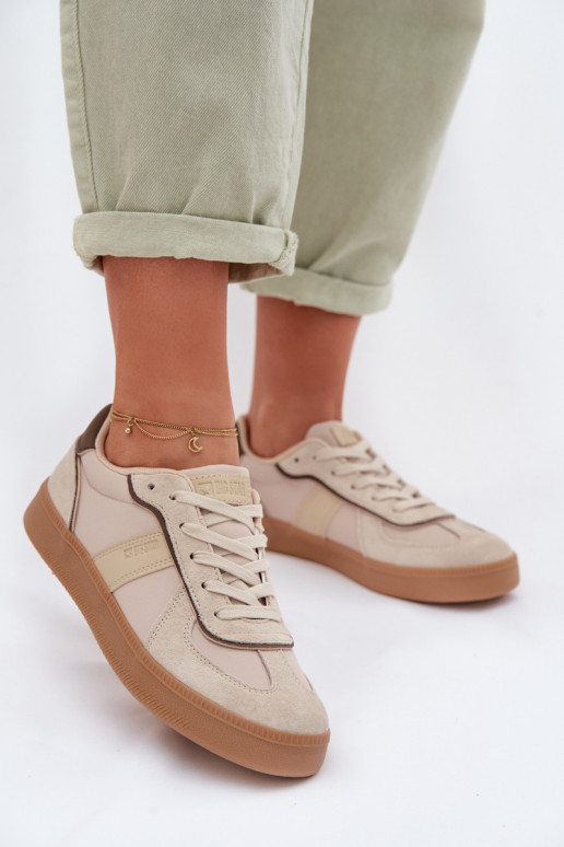 Tenisky model obuvi Dámske Big Star TT274174 béžová