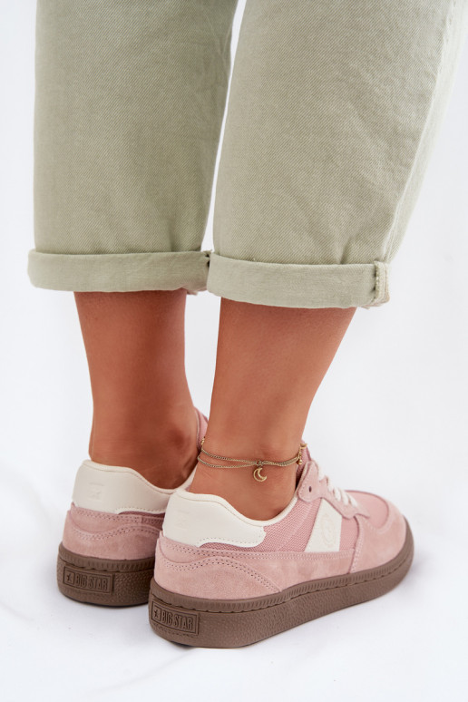 Tenisky model obuvi Dámske Big Star TT274175 Ružová