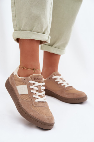 Tenisky model obuvi Dámske Big Star TT274177 slonovina 2