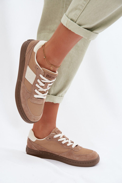 Tenisky model obuvi Dámske Big Star TT274177 slonovina