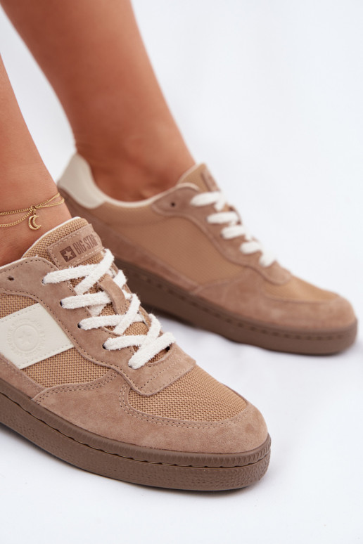 Tenisky model obuvi Dámske Big Star TT274177 slonovina