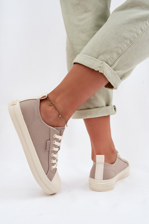 Bežná obuv Big Star TT274819 sivá