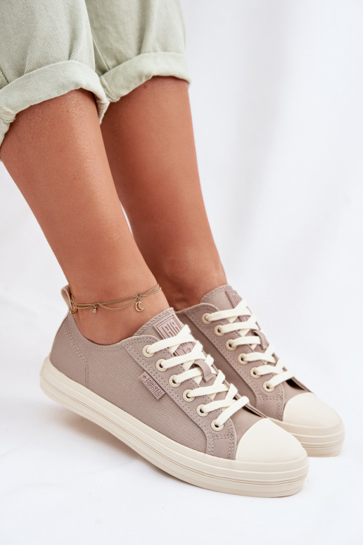 Bežná obuv Big Star TT274819 sivá