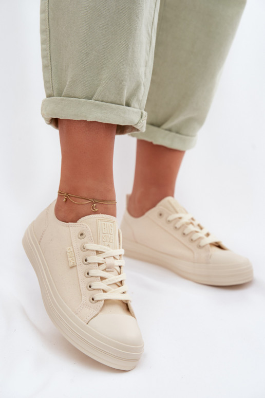 Bežná obuv Big Star TT274818 béžová