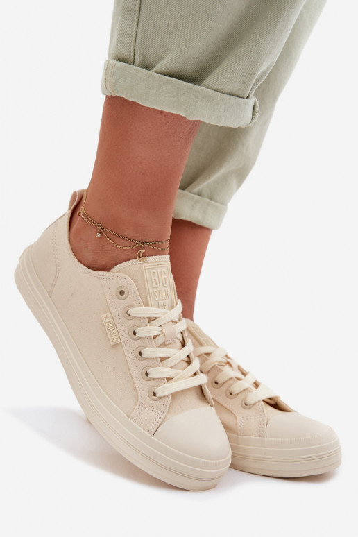 Bežná obuv Big Star TT274818 béžová