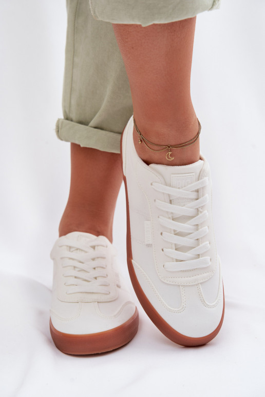 Tenisky model obuvi Dámske materiál Big Star TT274357 biela farba