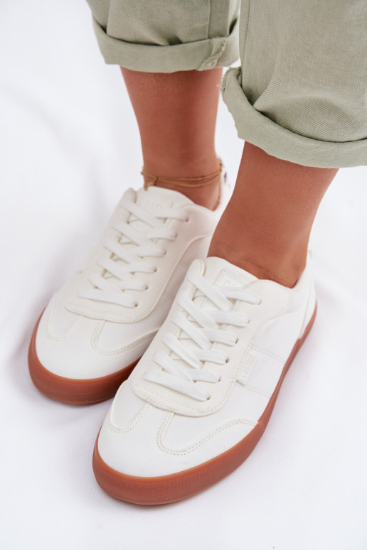 Tenisky model obuvi Dámske materiál Big Star TT274357 biela farba