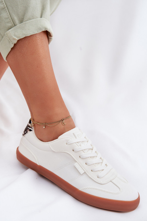 Tenisky model obuvi Dámske materiál Big Star TT274357 biela farba