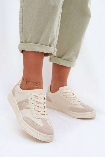 Tenisky model obuvi Dámske Big Star TT274155 béžová 2