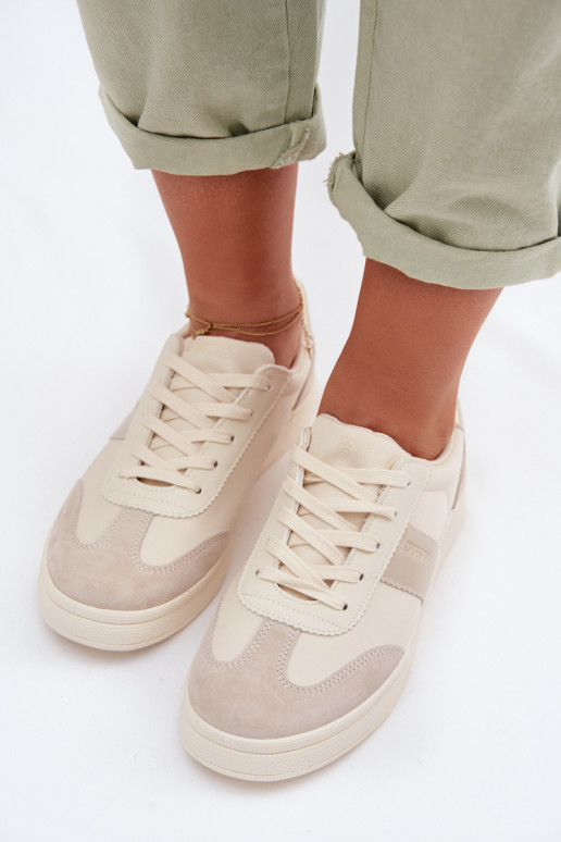 Tenisky model obuvi Dámske Big Star TT274155 béžová