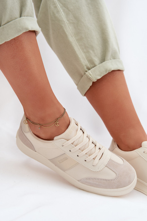 Tenisky model obuvi Dámske Big Star TT274155 béžová