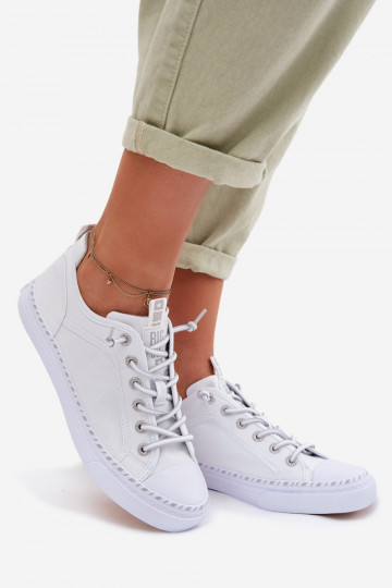 Bežná obuv Big Star TT274388 biela farba