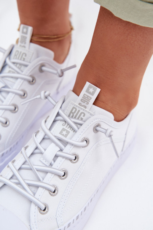 Bežná obuv Big Star TT274388 biela farba