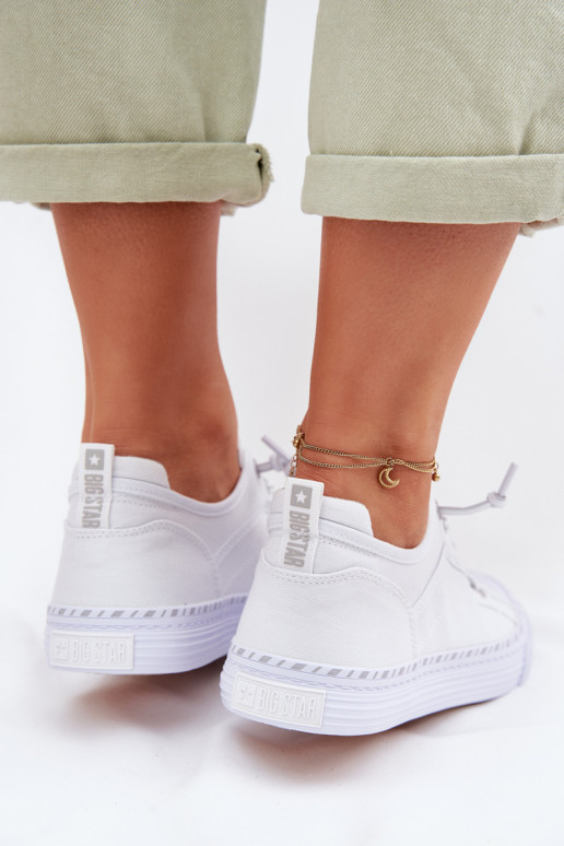 Bežná obuv Big Star TT274388 biela farba
