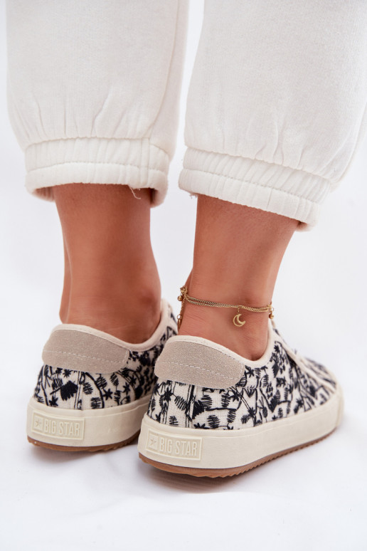 bežná obuv Tenisky Dámske Big Star TT274842 slonovina