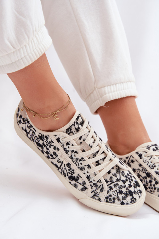 bežná obuv Tenisky Dámske Big Star TT274842 slonovina