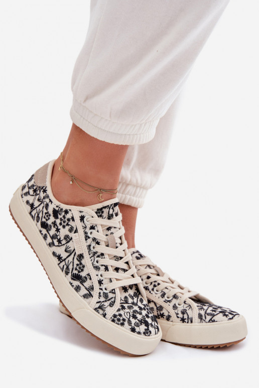 bežná obuv Tenisky Dámske Big Star TT274842 slonovina