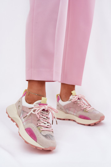 Semišové športové sneakers dámske Vinceza 66725 v rôznych farbách