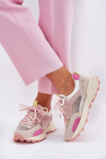 Semišové športové sneakers dámske Vinceza 66725 v rôznych farbách 2