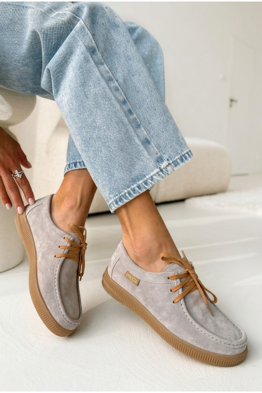 topánkyZapnutéturalnego zo semišuu Vinceza 95391 béžová