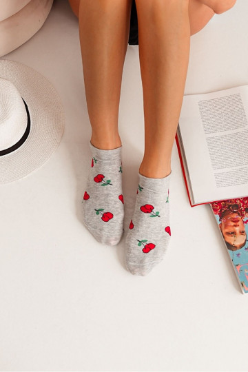 Ponožky Dámske INiśnie sivá