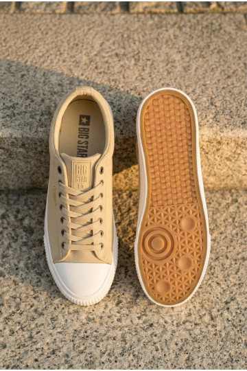 Nízka Pánske topánky na voľný čas Big Star TT174115 béžová 2