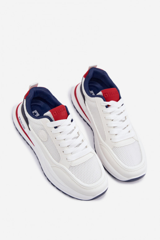 tenisky pre mužov Big Star TT174315 Hi-Poly System biela farba