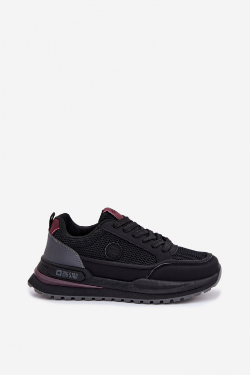 tenisky pre mužov Big Star TT174317 Hi-Poly System čierna
