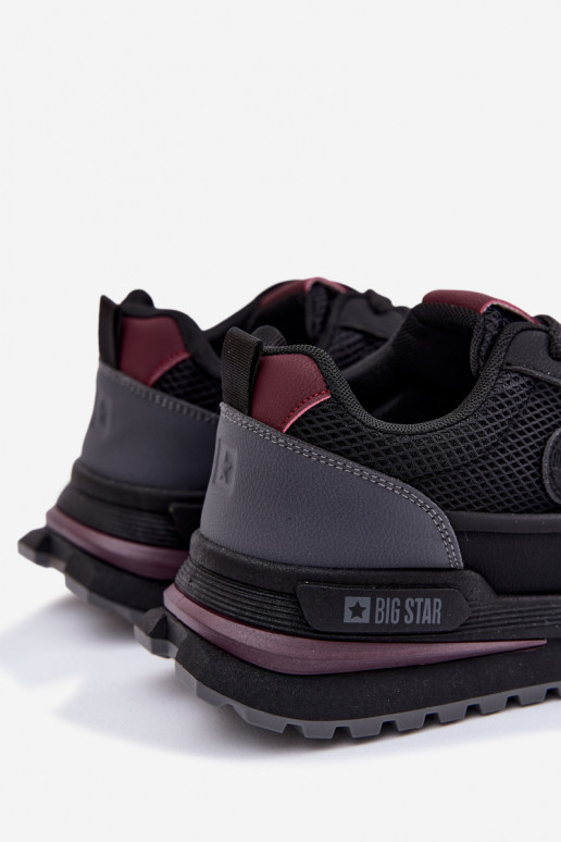 tenisky pre mužov Big Star TT174317 Hi-Poly System čierna