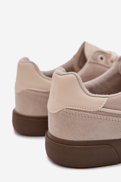 Tenisky model obuvi pre mužov Big Star TT174094 béžová