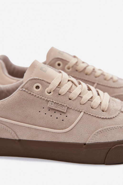 Tenisky model obuvi pre mužov Big Star TT174094 béžová