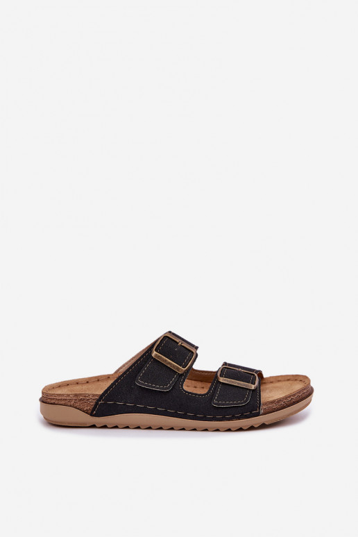 Dámske papuče Preventívna Inblu AA000068 čierna