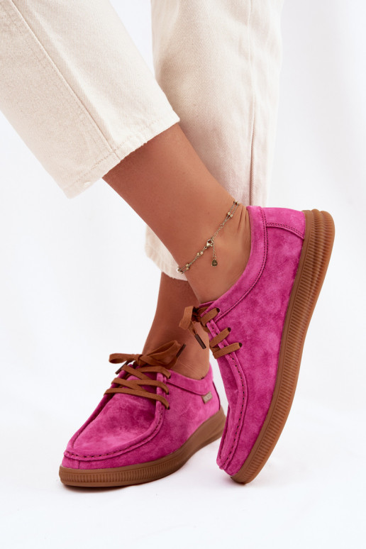 topánkyZapnutéturalnego zo semišuu Vinceza 95391 Ružová