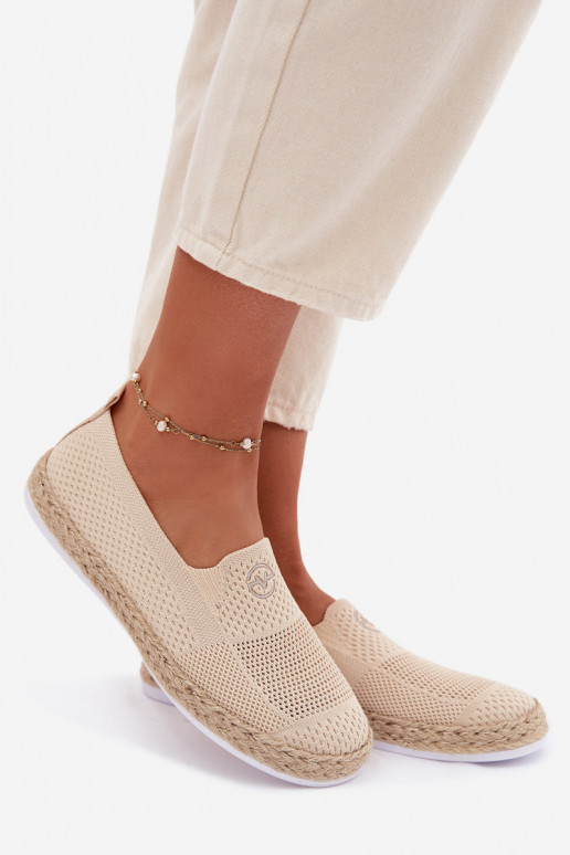 Espadrilky Vinceza 13659 béžová